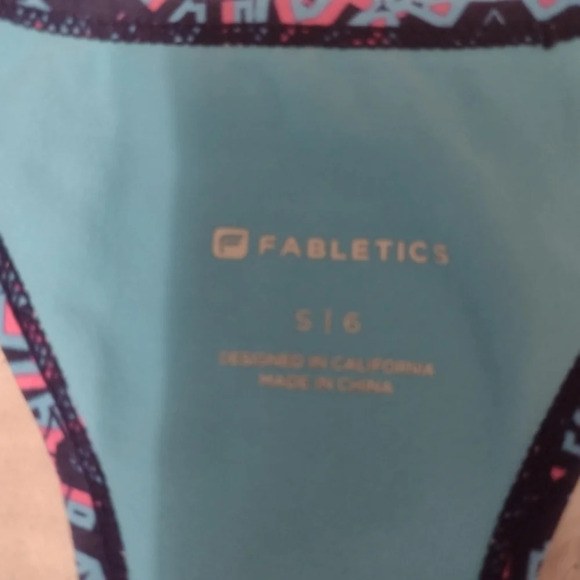 FABLETICS Woman’s Workout Tank-top Size Small 6 - Picture 3 of 3